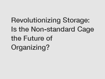 Revolutionizing Storage: Is the Non-standard Cage the Future of Organizing?
